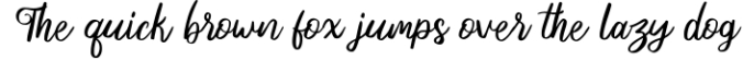 Ania Gamelia - Handlettering Script Font Font Preview