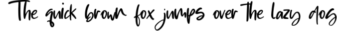 Brightside - Handwritten Brush Font Font Preview