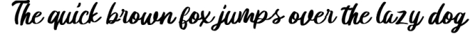 Qalifony Handwritten Brush Font Preview
