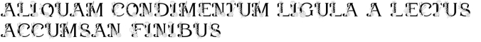 Bogota Monogram Font Preview