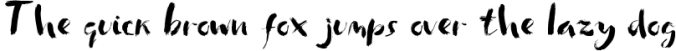 Grunge dry brush font Font Preview