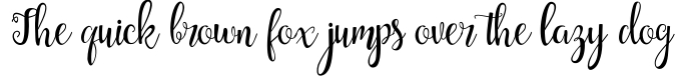 Angelonia Scipt Font Preview