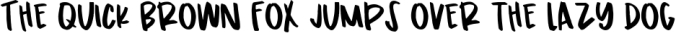 Rawwr Dinosaur Font Preview