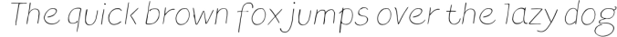 Blushes u2014 Thin & Thin Italic Font Preview