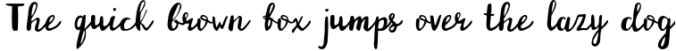 Blueberry Jam Script Font Preview