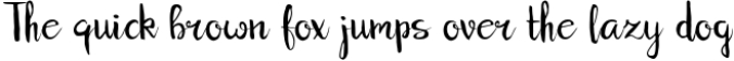 Jennifers Flowers Script Font Preview
