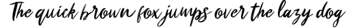 Scarletty Calligraphy Brush Font Preview