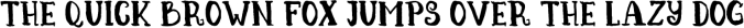 Hornimet Font Font Preview
