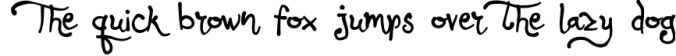 Camelia And Amelia Font Preview
