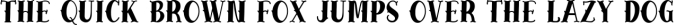 Strong Rumble - Vintage Serif Font Font Preview