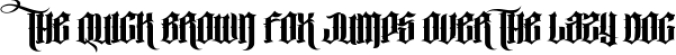 Trueper Font Preview