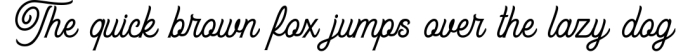 Almerian Script Font Preview