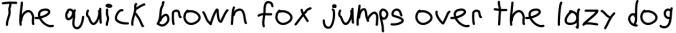 Juice Box - A Kid Drawn Font Font Preview