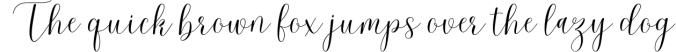 Malibu Script Font Preview