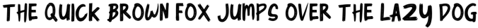 Cyber Brush Font Preview