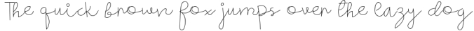 Shone - Signature script Font Preview