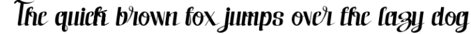 Prastika Script Typeface Font Preview