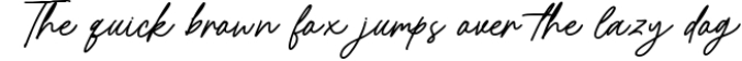 Bromrose Sands Signature Font Preview
