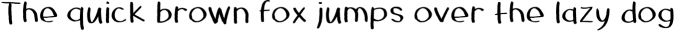 Pinecone - A Rough Handwritten Font Font Preview
