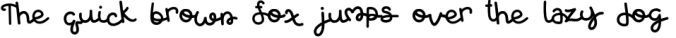 Mini Smores | A ribbeting monoline script font Font Preview
