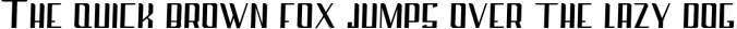 Droping Sans Serif Font Preview
