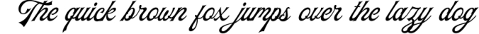 The Padlock - A Vintage Script Font Preview