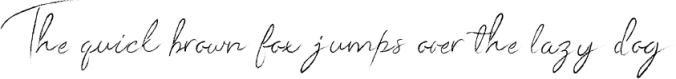 Donatella - Handwritten Font Font Preview