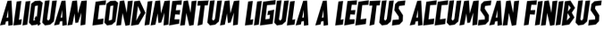 Hardliners Font Preview
