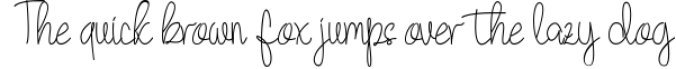 Quesky Handwritten Script Font Preview