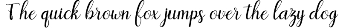Jealous Script Font Preview