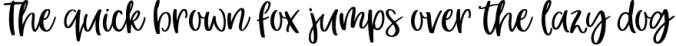 Hey Girl modern brush calligraphy font Font Preview