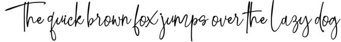 Southlack Signature Font Preview