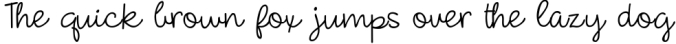 ZP Bookaholic Font Preview