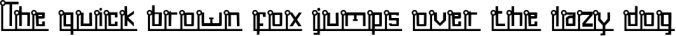 Neuglob - Futuristic Font Font Preview