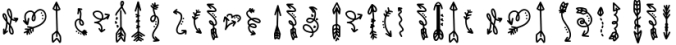 North Arrow - An Arrow Font & Dingbat Duo Font Preview