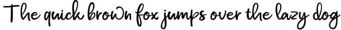 bawnee - handlattering font Font Preview