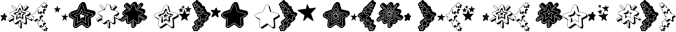MF Star Dings 2 Font Preview