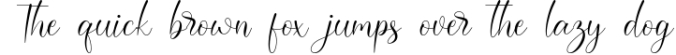 Darcella Script Font Preview