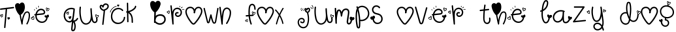 Unicorn princess Handwritten- Cute font Kawaii style Font Preview