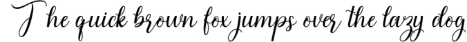 Margetha Beautiful Calligraphy Font Preview