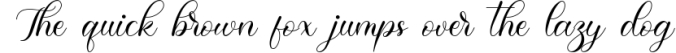 Junitta Script Font Preview