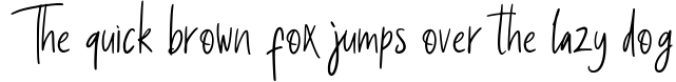 Gadroons Casual Handwritten Font Preview