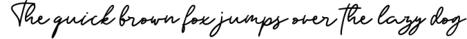 Boujond Signature Monoline Font Preview