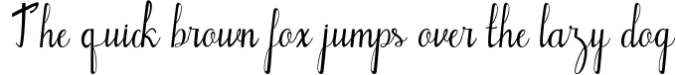 Alone script Font Preview