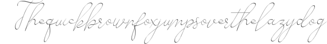 Alesana Signature Font Preview