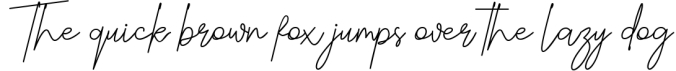 Justwinch Signature Font Preview