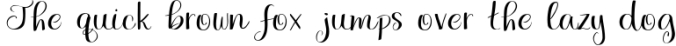 Amadora Script Font Preview