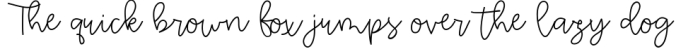 One Wish - Handwritten Script & Print Font Duo Font Preview
