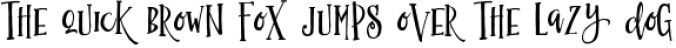 The Simsalabim Typeface Font Preview