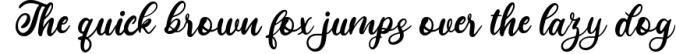 Jhaqlyn Modern Calligraphy Font Preview